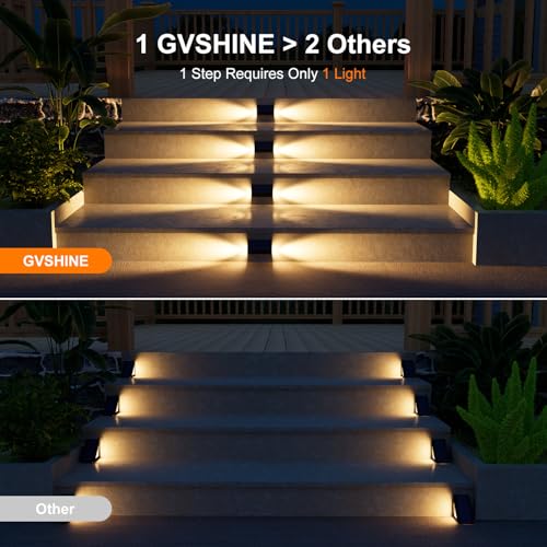 8 Pack Solar Step Lights (8 Count)