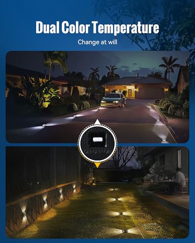 Solar Deck Dock Walkway Decorative Lights Outdoor Waterproof 12 Pack (12 Count)