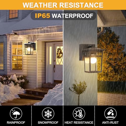 2 Pack Outdoor Porch Lights (2 Count)