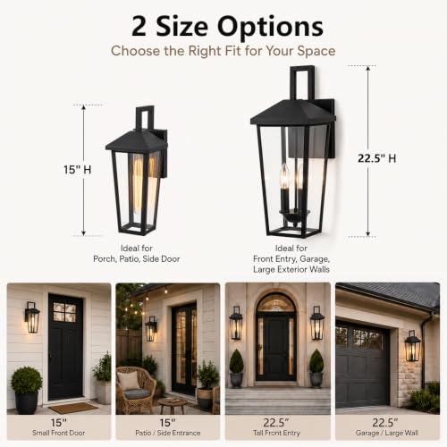 Outdoor Wall Lights Exterior Porch Sconces