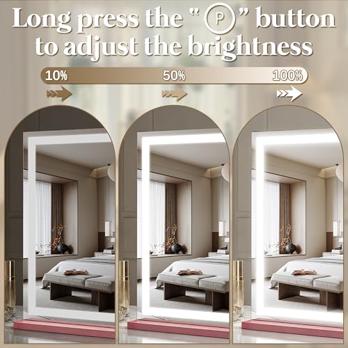 Large Vanity Mirror with Lights