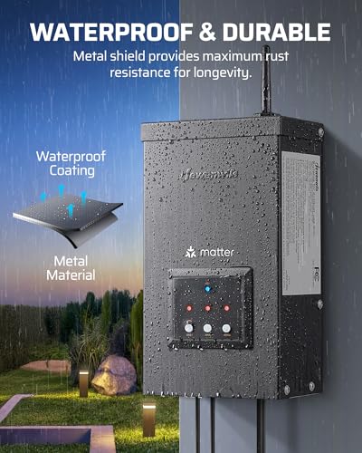 Smart Low Voltage Landscape Transformer