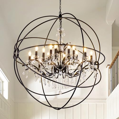 Black Chandelier Light