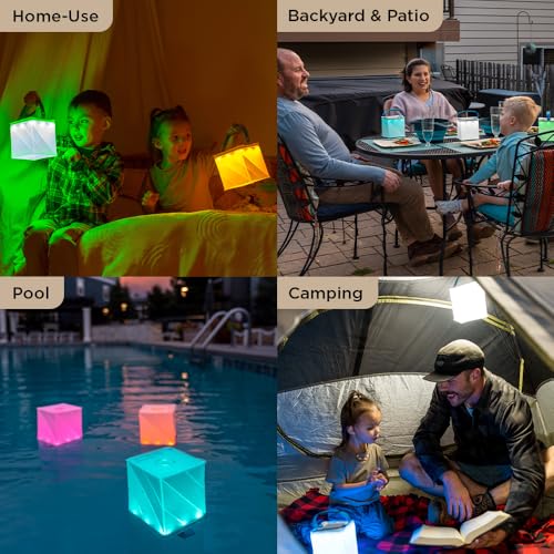 Nova Colors Inflatable Solar LED Camping Lantern