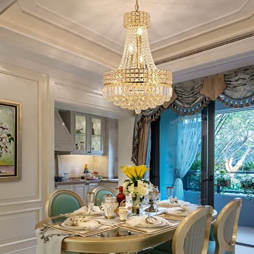 Crystal Chandeliers for Dining Room K9 Modern Crystal Chandelier Classic Luxury Imperial Style 9 Lights Chandelier Ceiling Dining Room Living Room Indoor Bedroom Chandelier