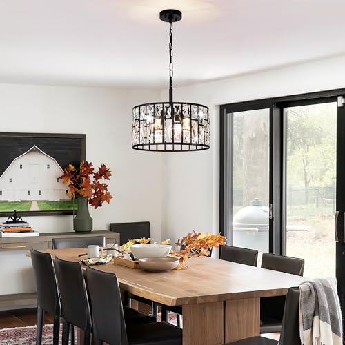 Modern Crystal Pendant Light Fixture