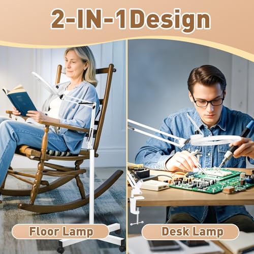 2200 Lumens 12X Magnifier Esthetician Light
