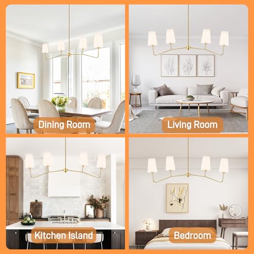47" Modern Linear Chandelier