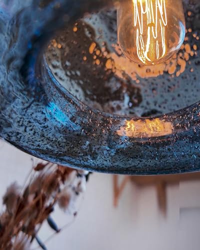 Blue Pendant Light