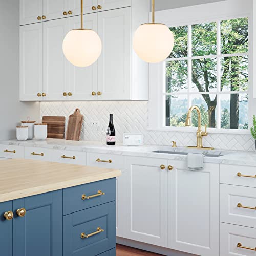 Gold Globe Pendant Light