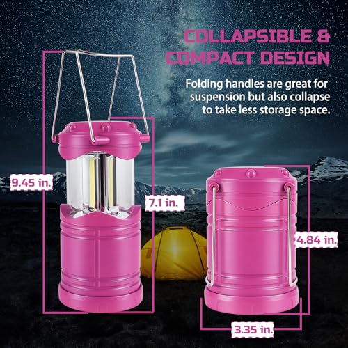 LED Camping Lantern (4 Count)