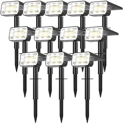 Solar Spot Lights Outdoor (12 Count)