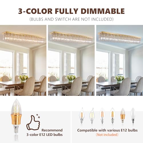 59 inch Modern Crystal Chandelier (13 Count)