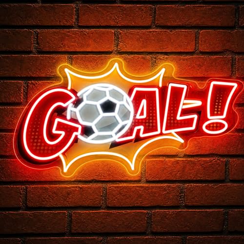 GOAL Soccer Neon Sign (COAL-Medium size)