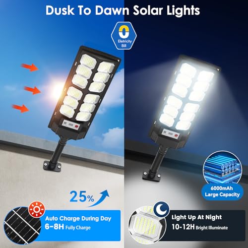 Solar Lights Outdoor Waterproof (6 Count)