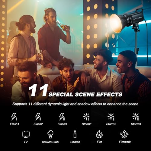 2PACK SL100Bi Professional COB LED Video Lighting Kit