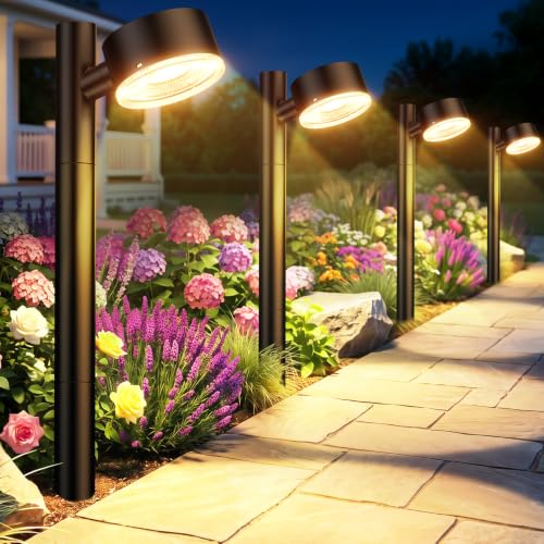 4 Pack Solar Pathway Lights Outdoor (4 Count)