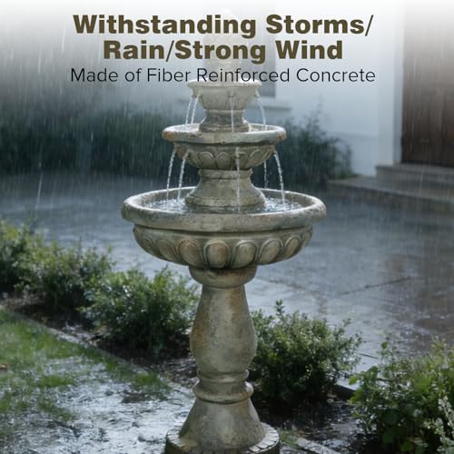 42.5" Outdoor Water Fountain