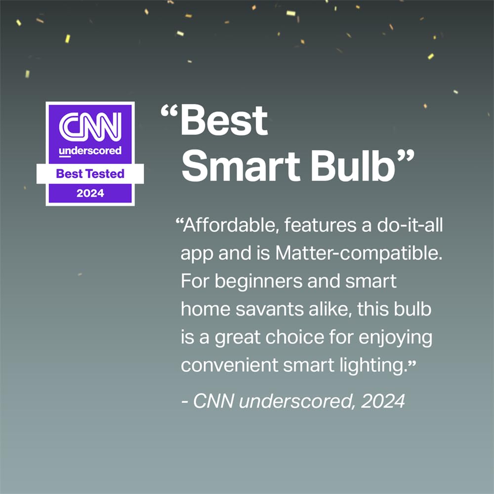 Multicolor Dimmable Smart Light Bulbs