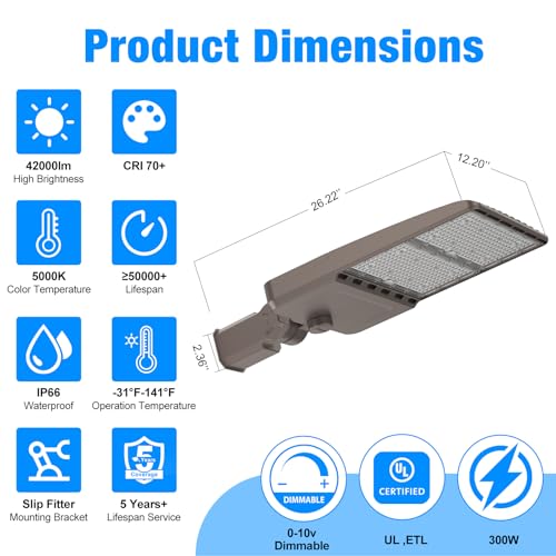 LED Parking Lot Light