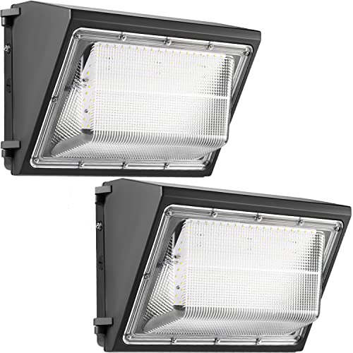 2PACK Dusk to Dawn 120W LED Wall Pack Light Fixture