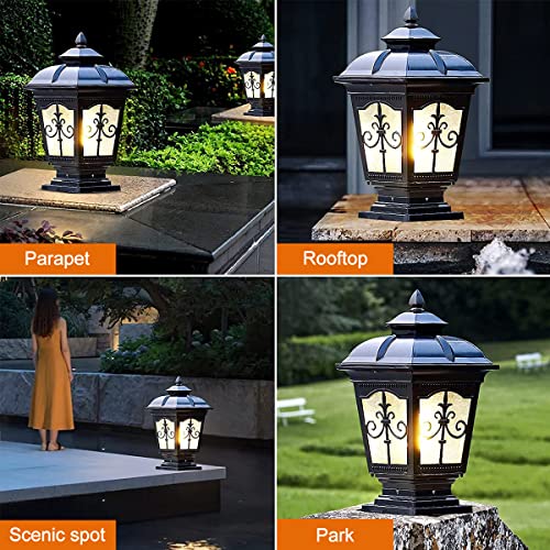 2 Packs Outdoor Post Light (2 Count)