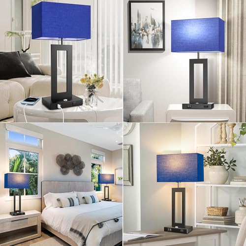 3 Color Temperatures Table Lamps for Bedrooms Set of 2 (2 Count)