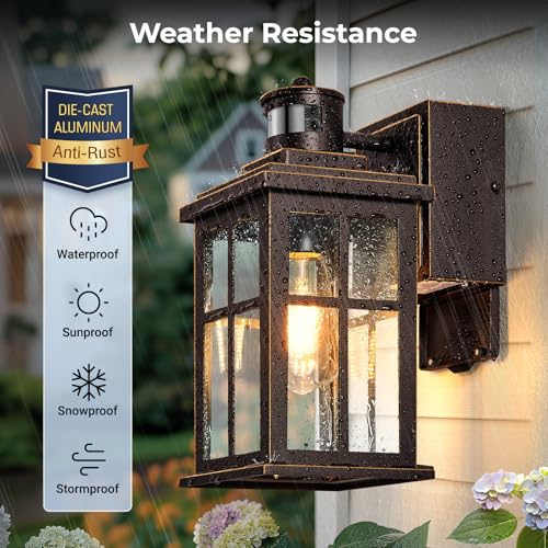 Porch Light with GFCI Outlet