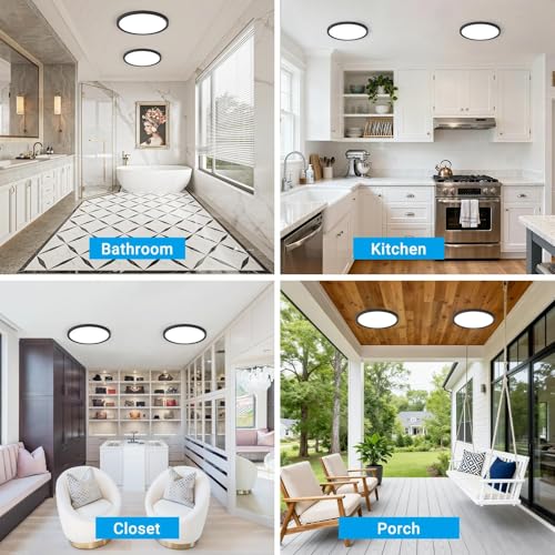 8 Pack LED Flush Mount Ceiling Light