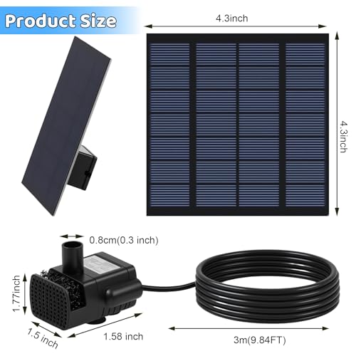 Solar Pump for Fountain