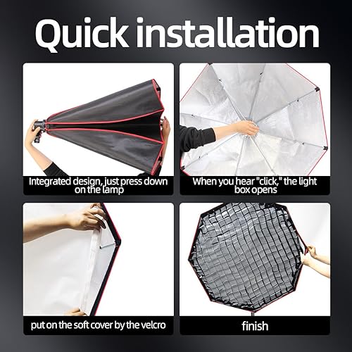 Softbox Photography Lighting Kit