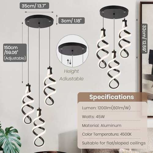 Modern Led Pendant Light Fixture
