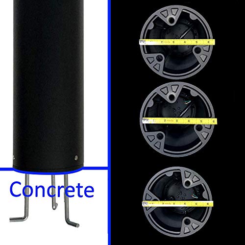 LED Bollard Landscape Lights 38" 20W 3000K 120V