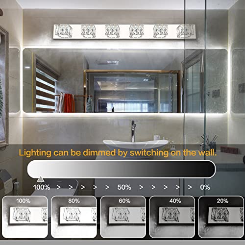 6 Light Bathroom Vanity Lights