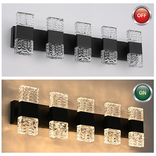 30.3 in LED Bathroom Lighting Fixtures Over Mirror 40W