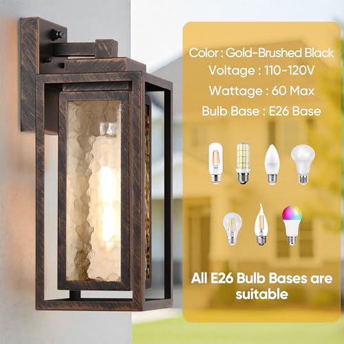 15.78'' Dusk to Dawn Porch Light (2 Count)