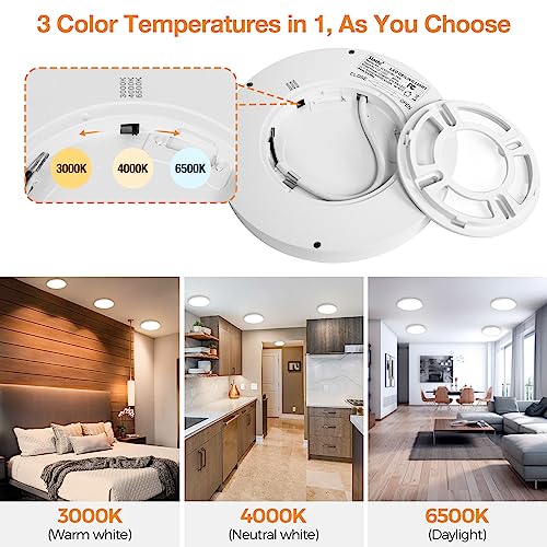 6Pack Flush Mount Ceiling Light (6 Count)