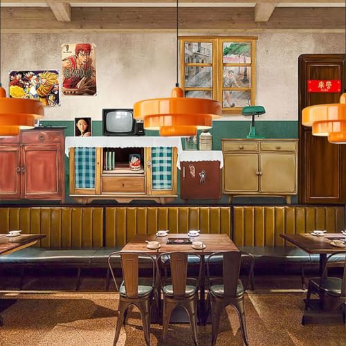 Orange Danish Modern Pendant Lamp