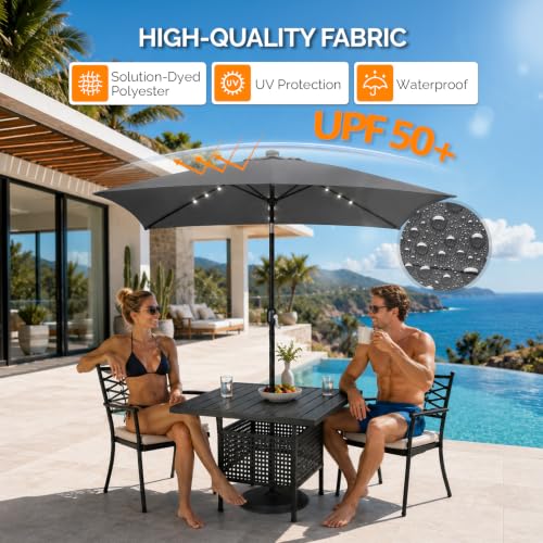 Patio Umbrella with Lights