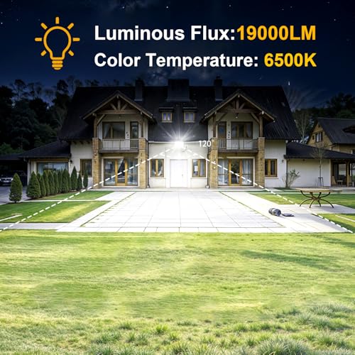 200W Flood Lights Outdoor (2 Count)