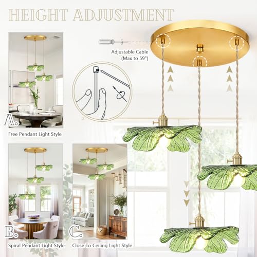 Vintage Cluster Pendant Light 3