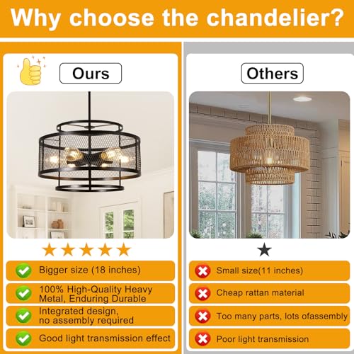 18" Dining Room Light Fixture
