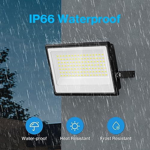 130W Flood Lights Outdoor (4 Count)