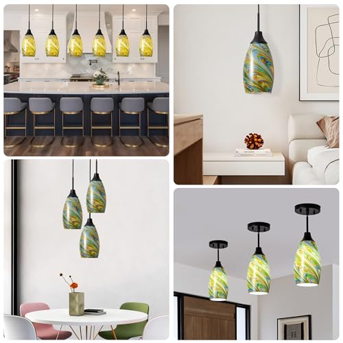 Mini Glass Pendant Light 3