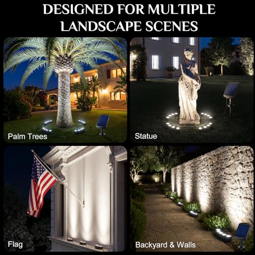 Ring Solar Tree Lights Outdoor Waterproof