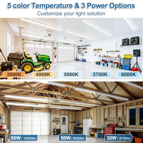 8FT LED Shop Light 6Pack