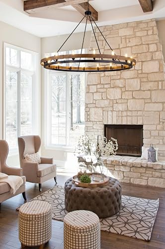 Extra Large Rustic Chandelier