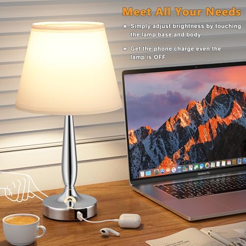Touch Table Lamp for Bedroom