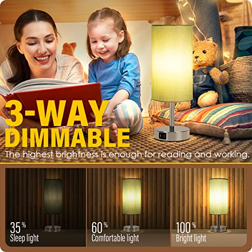 Bedside Lamp with USB Port