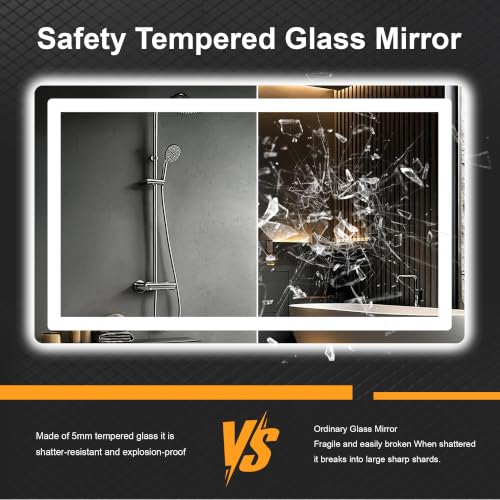LED Bathroom Vanity Mirror with Lights